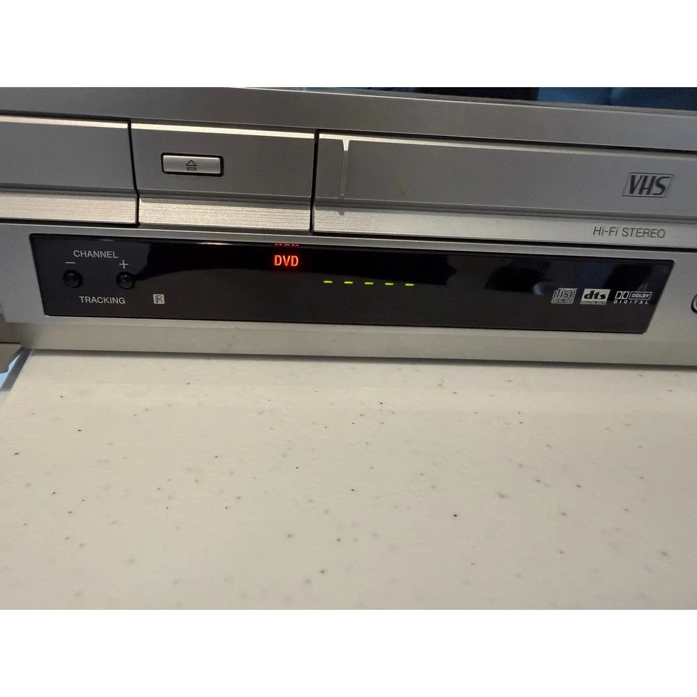Sony SLV-D251P DVD‎ VCR Combo Player Progressive Scan Stereo Silver FOR PARTS